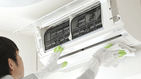 clean the indoor unit air filter
